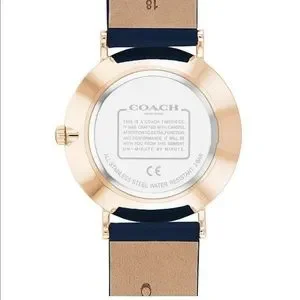 NWT and in box Coach Perry Leather Strap Watch Coach | Accessories | Nwt And In Box Coach Perry Leather  main image 4